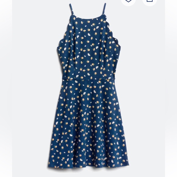 NWT Scallop Top Dress - Picture 1 of 7